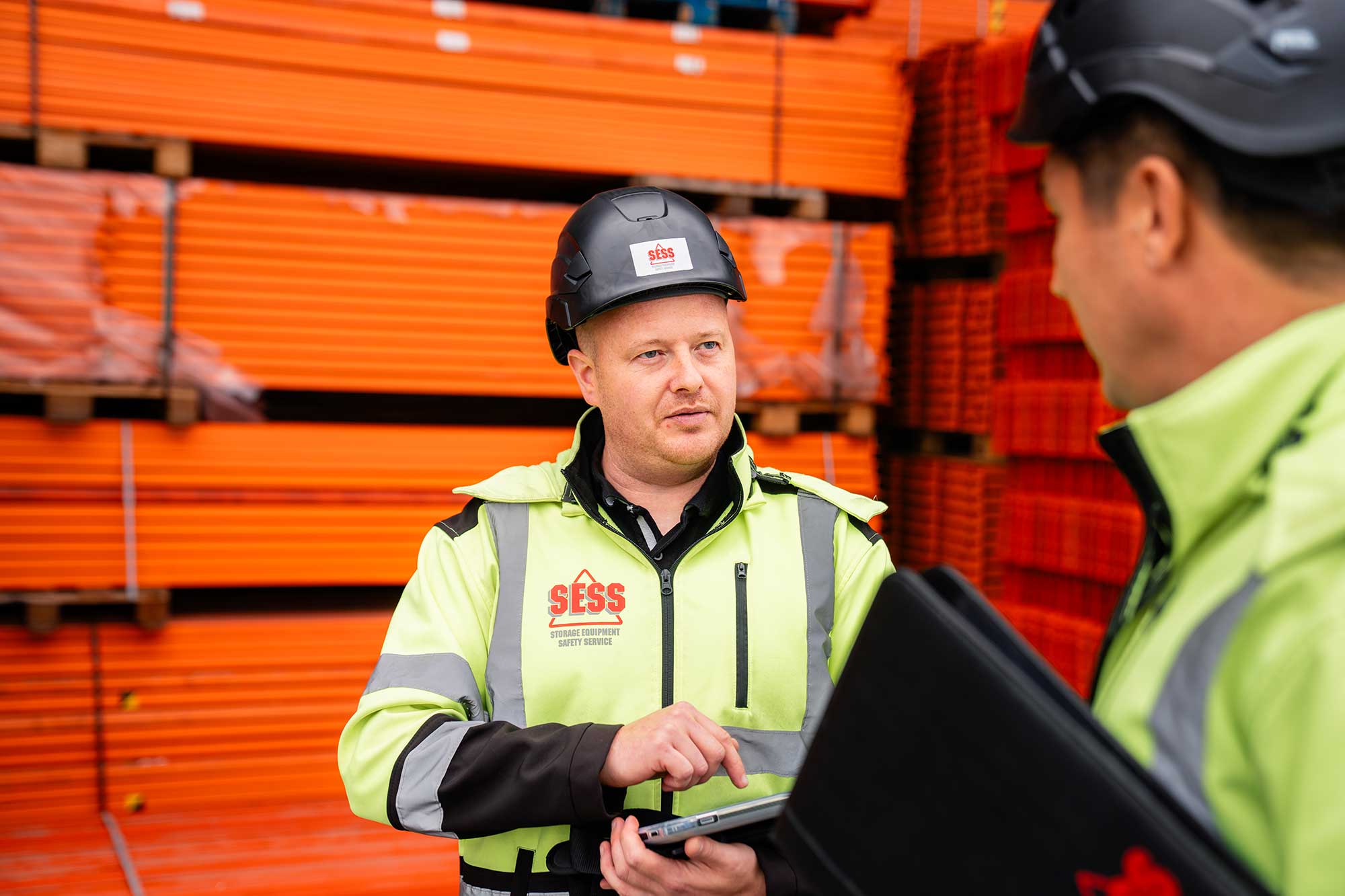 SESS Europe - Independent safety inspections warehouse racking